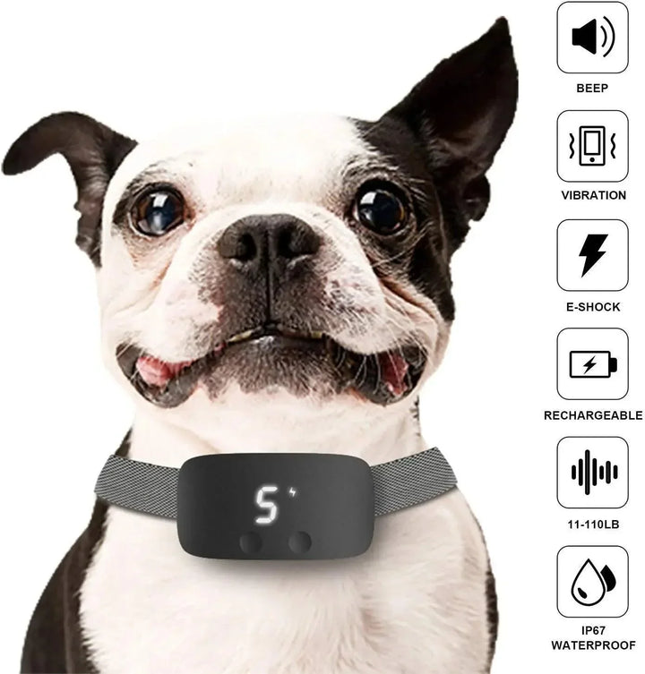 BowLift | Automatic No-Bark Dog Collar – Rechargeable Waterproof Anti-Barking Training Collar for All Breeds
