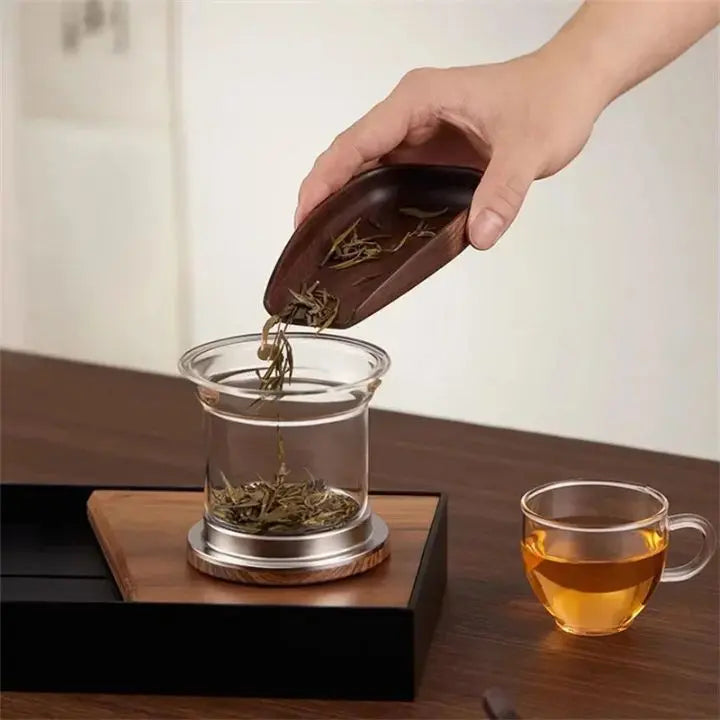 BowLift | Automatic Glass Teapot – Drip-Free for Perfect Tea