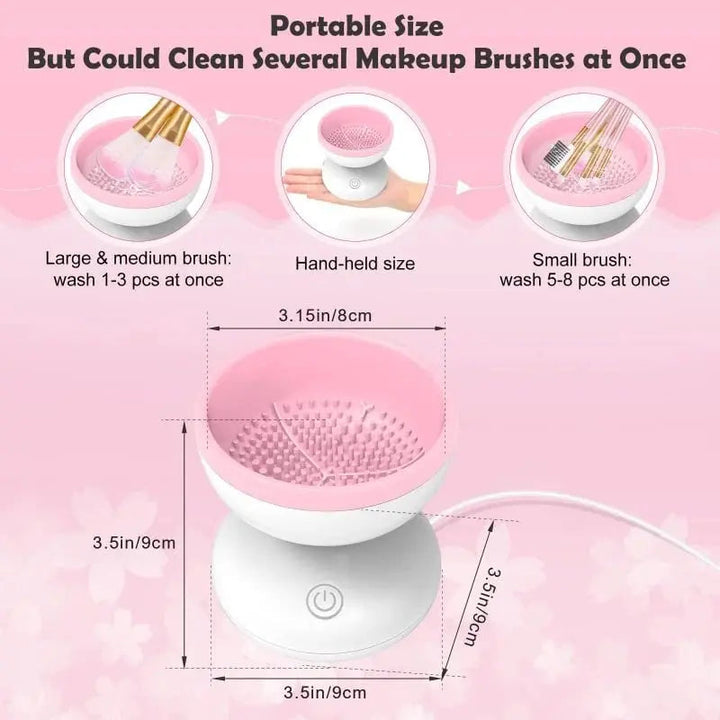 BowLift | Automatic Makeup Brush Cleaner — USB-powered Deep Cleaning Device