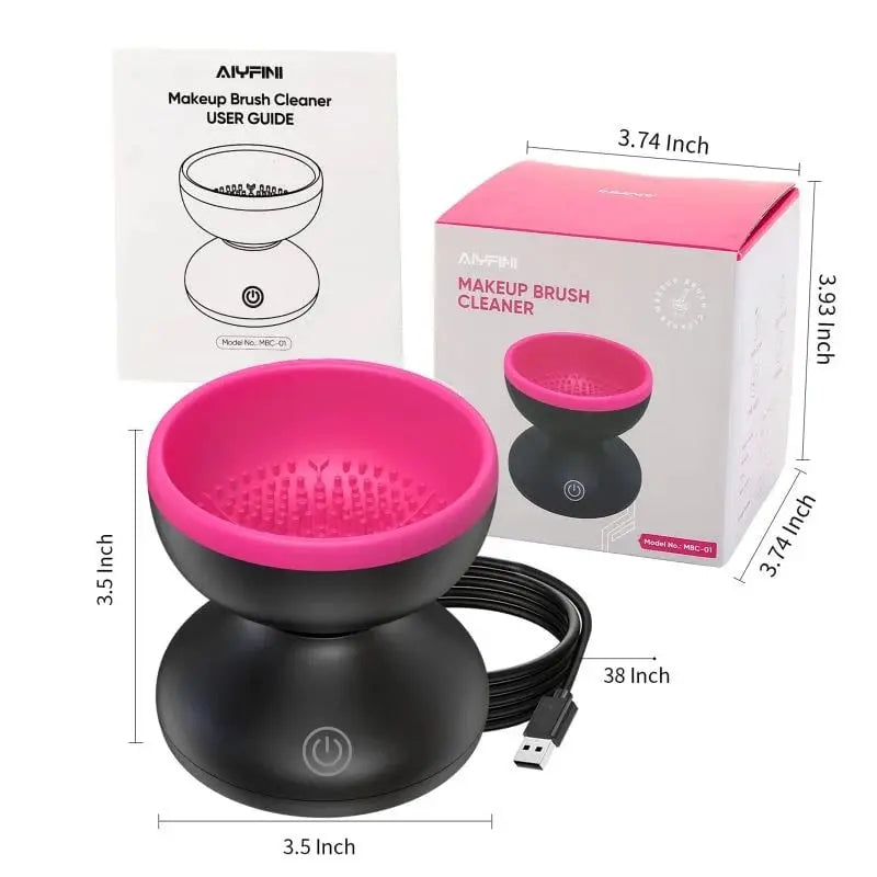 BowLift | Automatic Makeup Brush Cleaner — USB-powered Deep Cleaning Device