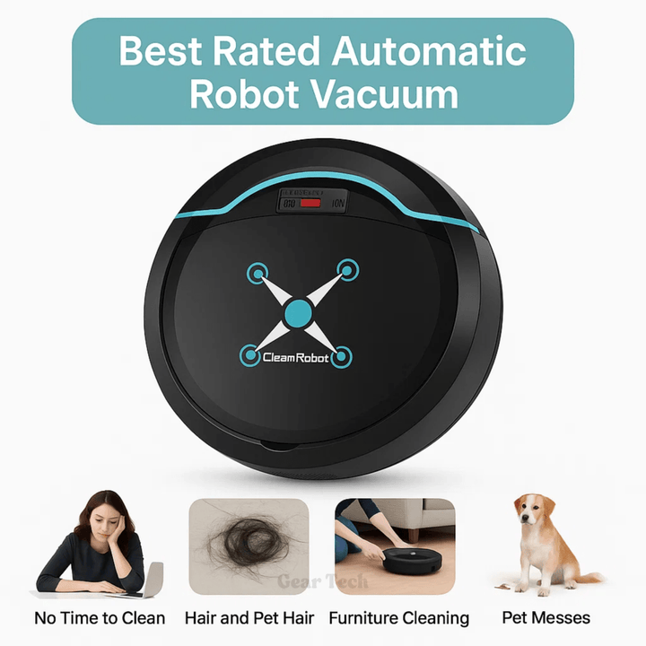 BowLift | Automatic robot hoover with intelligent navigation & mopping function