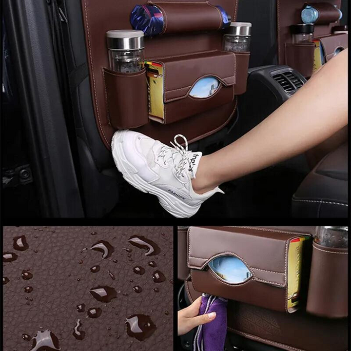 BowLift | Seatback Organizer with Folding Table Tray