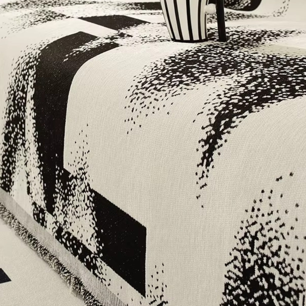 BowLift | Avant-Garde Abstract Chenille Sofa Cover