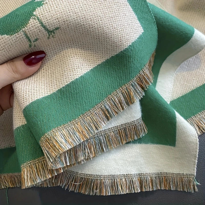 BowLift | Aviary Breathable Bird Jacquard Shawl