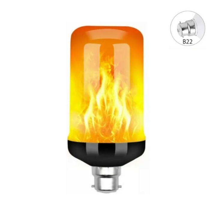 BowLift | FlameGlow LED Lamp – Flickering Flame Effect for a Warm and Cozy Atmosphere