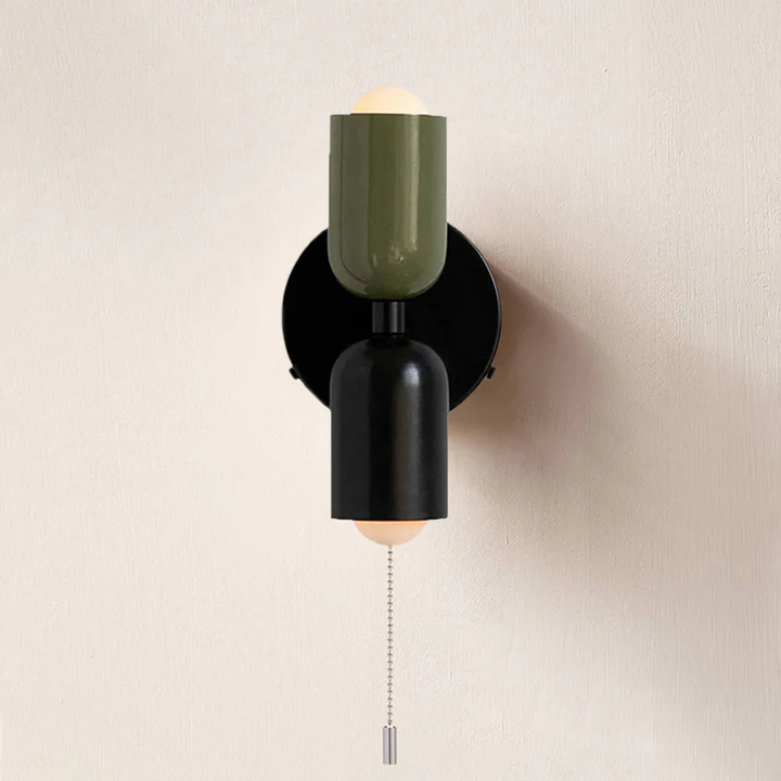 BowLift | Wall Light Modern Dual Glass Sconce Fixture