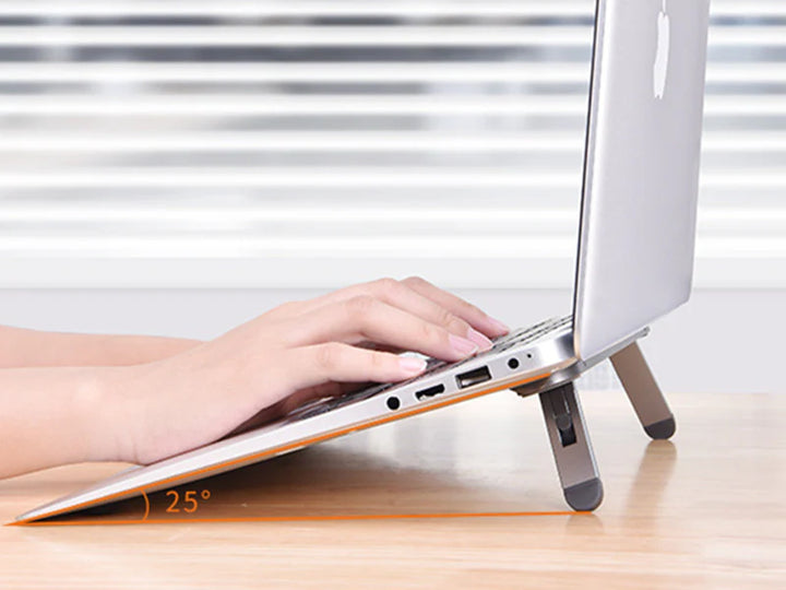 BowLift | Portable Aluminum Laptop Stand, with Adjustable & Ergonomic Design, for Home, Office, Study & More