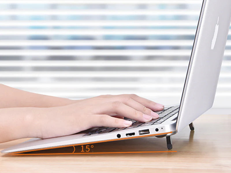 BowLift | Portable Aluminum Laptop Stand, with Adjustable & Ergonomic Design, for Home, Office, Study & More