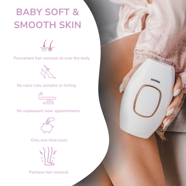 BowLift | SoftLight IPL Hair Removal Device – Pain-Free Home Hair Removal