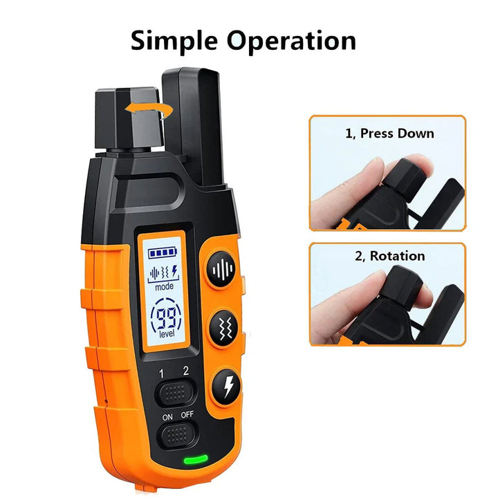 BowLift | Professional 1000 m Remote Training Collar for Dogs
