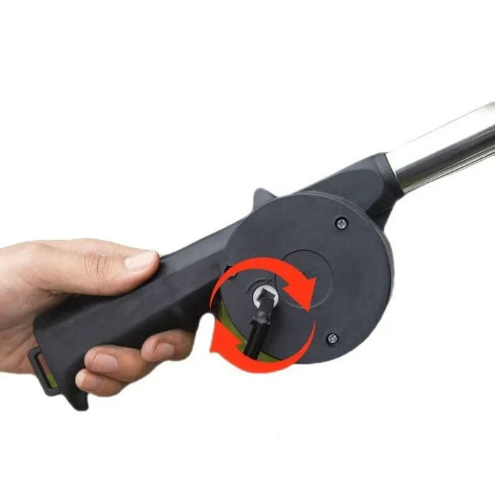 BowLift | Hand-operated barbecue fan for effortless charcoal lighting