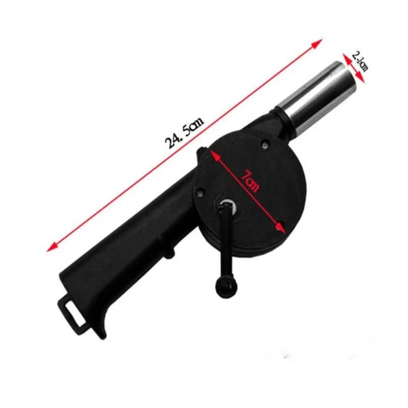 BowLift | Hand-operated barbecue fan for effortless charcoal lighting