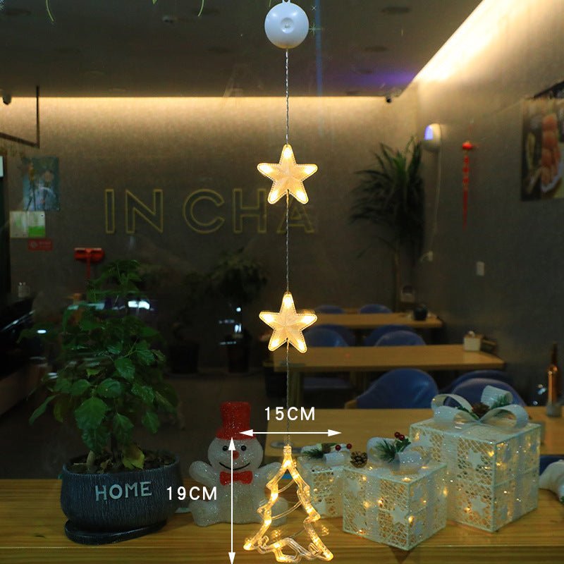 BowLift | LED Christmas lights with suction cups for glass and mirrors