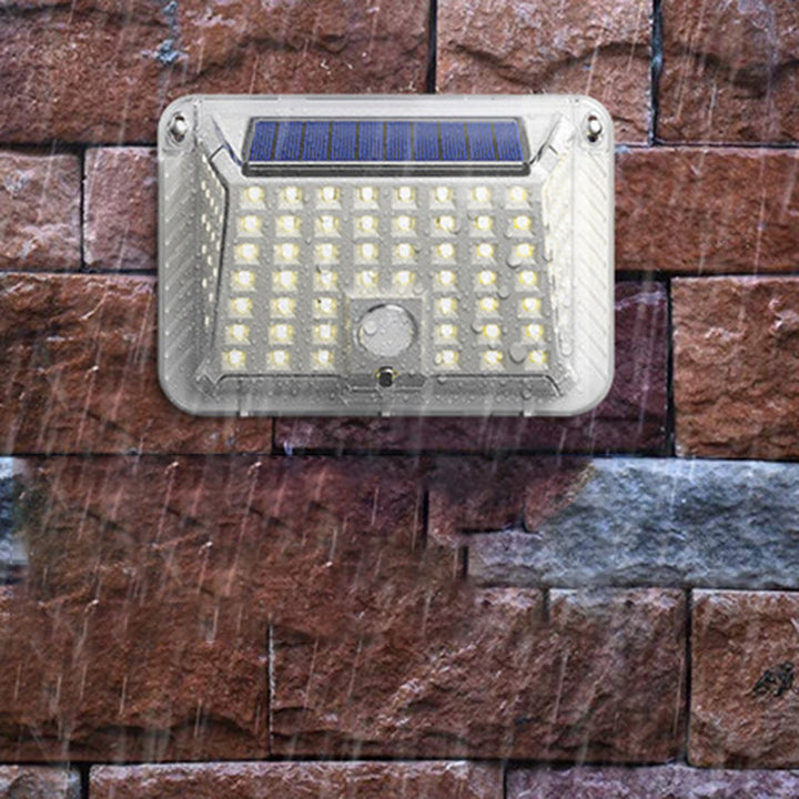 Modern Simplicity Solar Waterproof Triangle Silicone ABS PC LED Outdoor Wall Sconce Lamp For Outdoor Patio | Bowlift