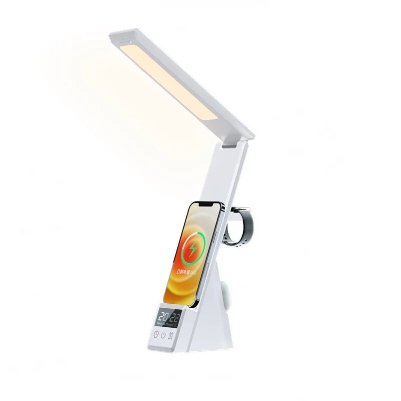BowLift | MultiLite Hub - 5-in-1 - Lamp - Wireless charger - Practical alarm clock