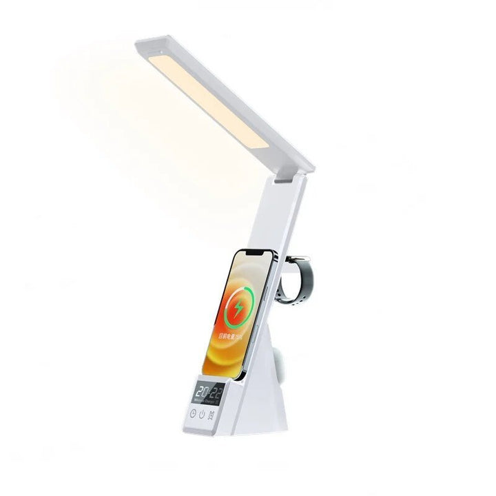 BowLift | MultiLite Hub - 5-in-1 - Lamp - Wireless charger - Practical alarm clock