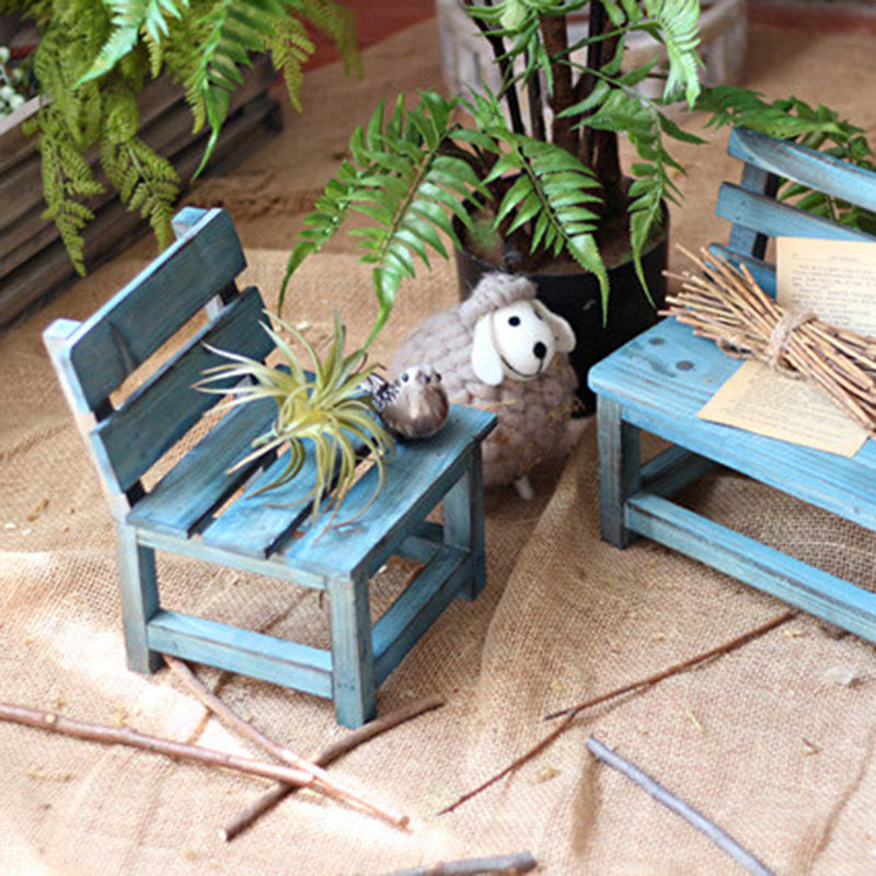 Modern Minimalist Rectangular Solid Wood Low Stool Backrest Decorative Cartoon Design For Garden | Bowlift