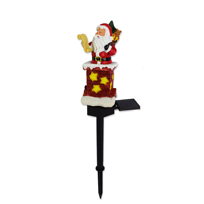 BowLift | SantaGlow – Solar Powered Santa Claus Chimney Outdoor LED Light