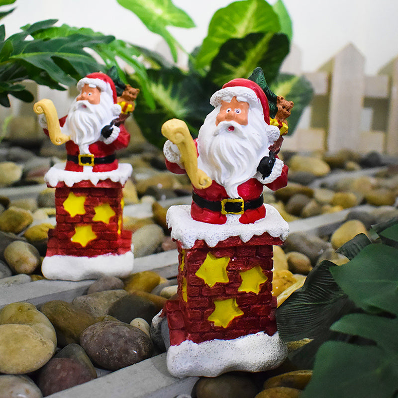 BowLift | SantaGlow – Solar Powered Santa Claus Chimney Outdoor LED Light