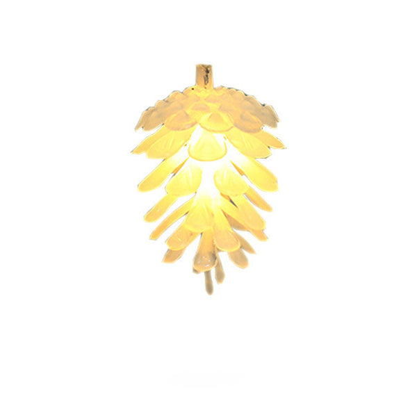 BowLift | Modern Art Deco Waterproof Solar Battery PVC Pinecone LED String Light For Garden & Outdoor Patio