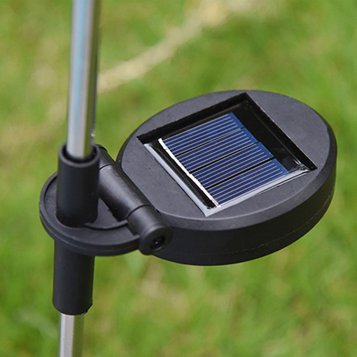 Modern Art Deco Solar Waterproof Stainless Steel PC & ABS Faux Lavender LED Outdoor Light Landscape Lighting For Garden & Outdoor Patio | Bowlift