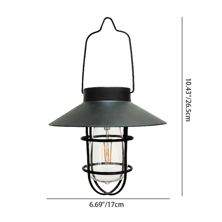 Modern Minimalist Solar Cylinder Hollow Out Iron Plastic LED Outdoor Light For Garden | Bowlift