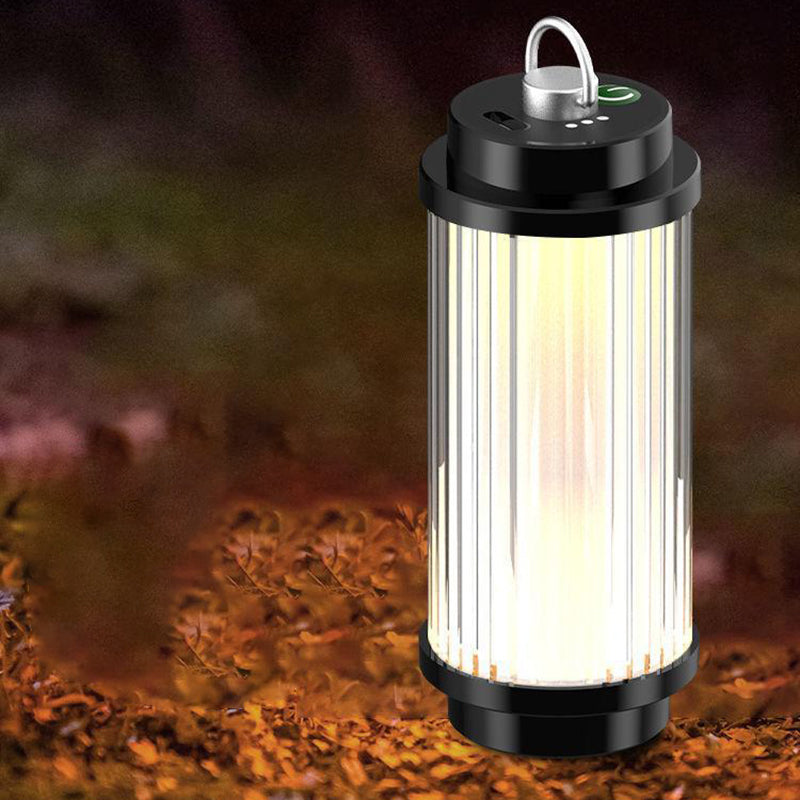 Modern Minimalist Portable Cylinder Metal ABS USB LED Outdoor Light For Garden | Bowlift