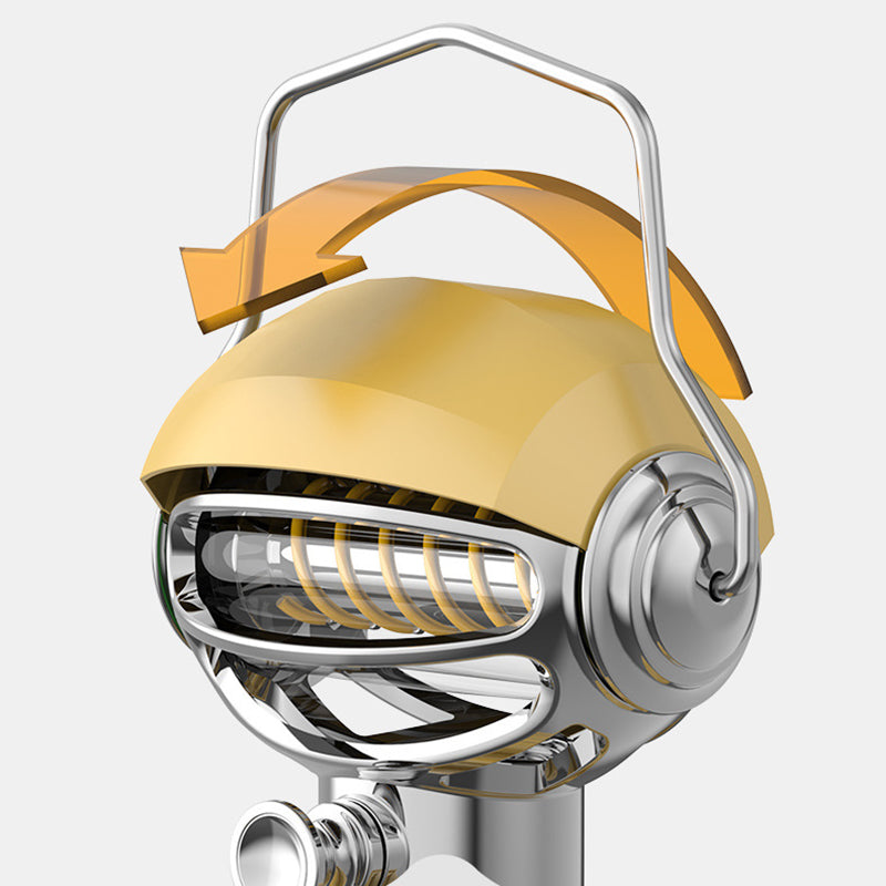 Contemporary Creative Robot Metal LED Outdoor Light For Garden | Bowlift