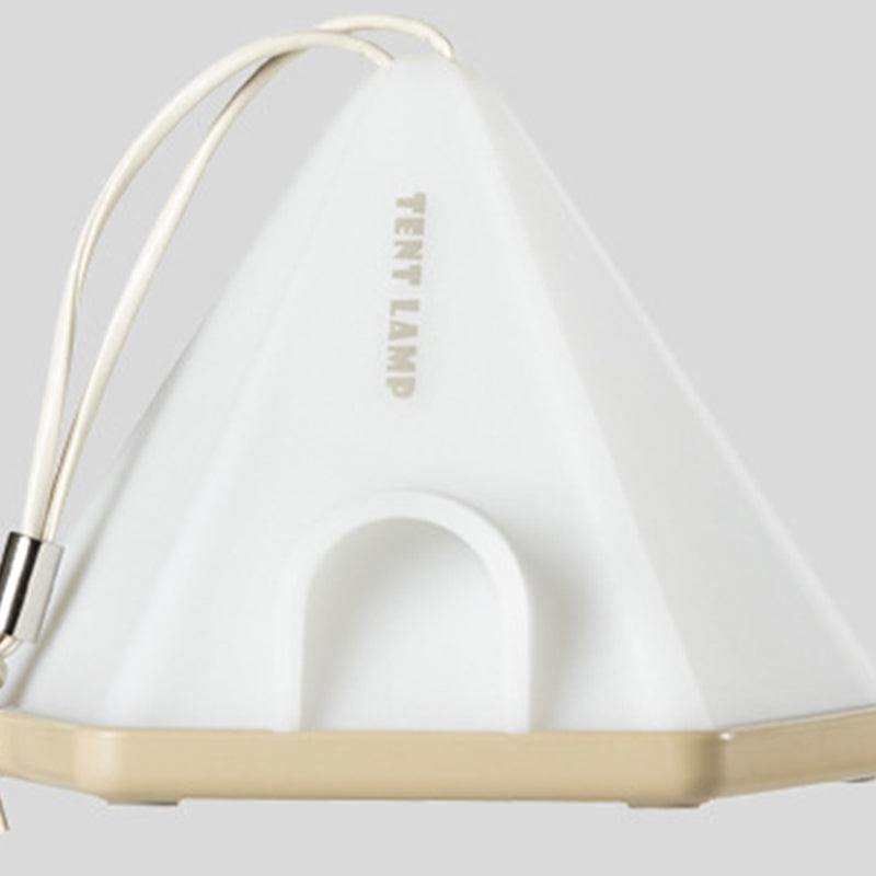 Contemporary Creative Tent Shape Triangle ABS PP LED Outdoor Light For Outdoor Patio | Bowlift