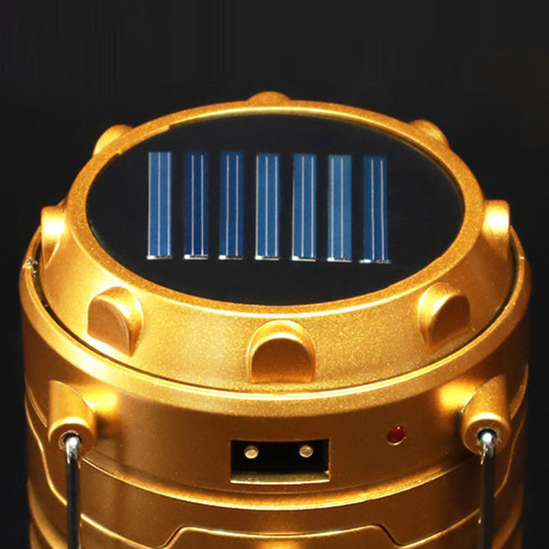 Modern Minimalist Solar Portable Cylinder Stretch Horse Light Metal Plastic LED Outdoor Light For Garden | Bowlift