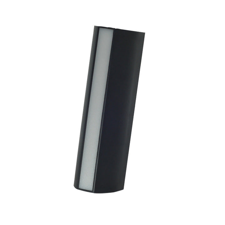 Modern Minimalist Column Plastic LED Wall Sconce Lamp For Garden | Bowlift