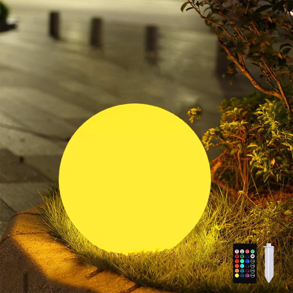 BowLift | SphereRay | Modern Solar Globe Light for Outdoor Spaces