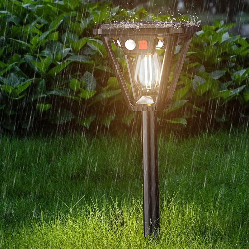 Contemporary Industrial Human Body Sensing LED Solar Waterproof Lawn Insert Light For Outdoor Patio | Bowlift