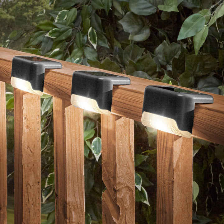 Contemporary Industrial PP Square Waterproof LED Solar Outdoor Step Light For Garden | Bowlift