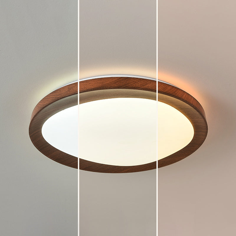 BowLift | Simplicity Iron Acrylic Round LED Ceiling Lamp for Bedroom