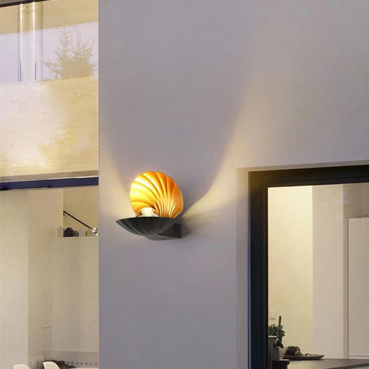 Contemporary Creative Waterproof Shell Aluminum Acrylic LED Wall Sconce Lamp For Outdoor Patio | Bowlift