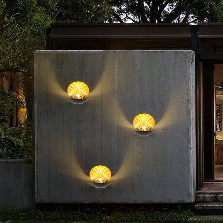 Contemporary Creative Waterproof Shell Aluminum Acrylic LED Wall Sconce Lamp For Outdoor Patio | Bowlift