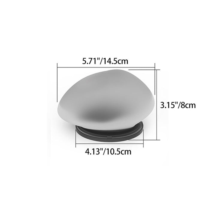 Modern Minimalist Waterproof Solar Pebble PP LED Outdoor Light Landscape Lighting For Garden | Bowlift