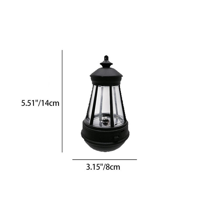Modern Minimalist Waterproof Solar Lighthouse Iron Acrylic LED Camping Outdoor Light Landscape Lighting For Garden | Bowlift