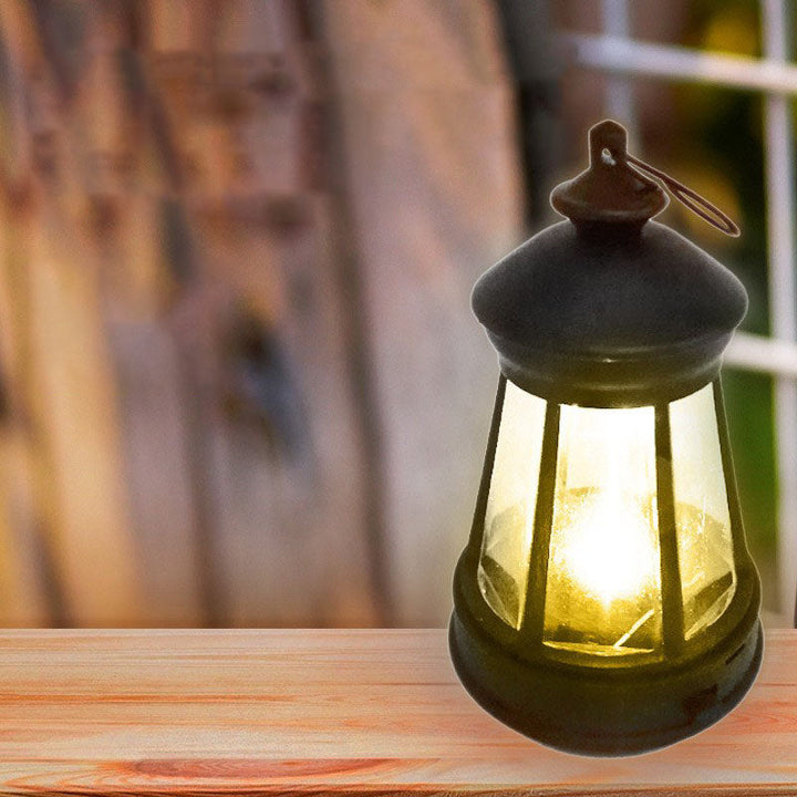 Modern Minimalist Waterproof Solar Lighthouse Iron Acrylic LED Camping Outdoor Light Landscape Lighting For Garden | Bowlift