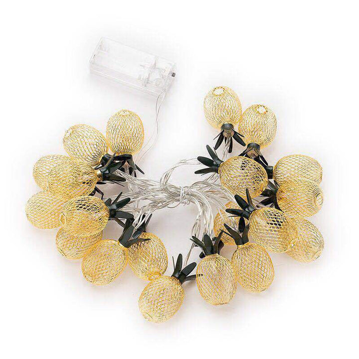 BowLift | Modern Art Deco Small Pineapple PVC LED String Light For Living Room