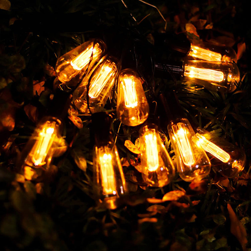 BowLift | Modern Minimalist Round Long Line Glass Iron LED String Light For Garden