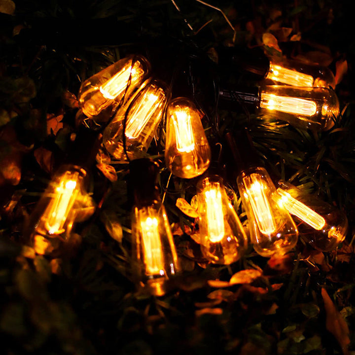 BowLift | Modern Minimalist Round Long Line Glass Iron LED String Light For Garden