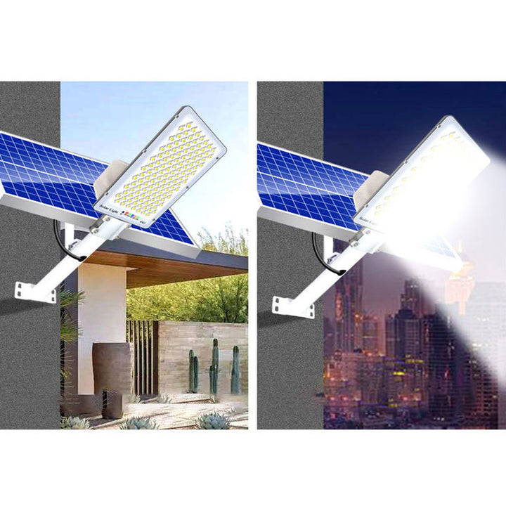 Modern Simplicity Rectangle Solar Waterproof ABS LED Wall Sconce Lamp For Garden | Bowlift