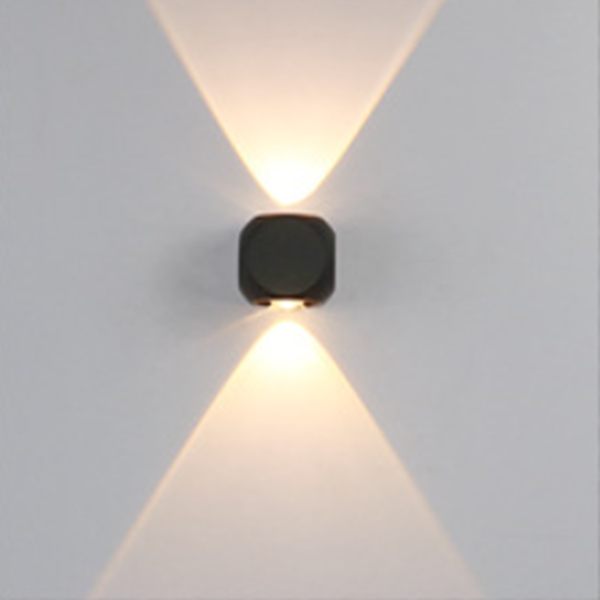 Modern Minimalist Round Square Orb Lens Aluminum LED Wall Sconce Lamp For Garden | Bowlift