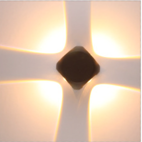 Modern Minimalist Round Square Orb Lens Aluminum LED Wall Sconce Lamp For Garden | Bowlift