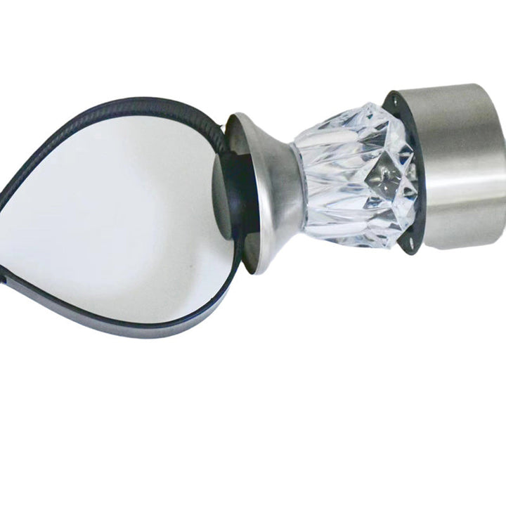 Modern Simplicity Solar Waterproof PP Stainless Steel Diamond Cylinder LED Landscape Lighting Outdoor Light For Garden | Bowlift