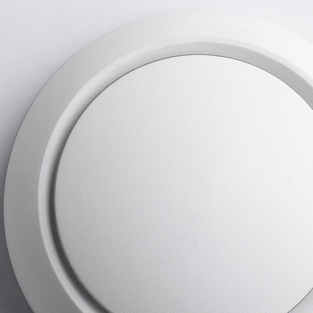 BowLift | Contemporary Nordic Iron Round Eclipse Rotatable LED Wall Light for Nightstand