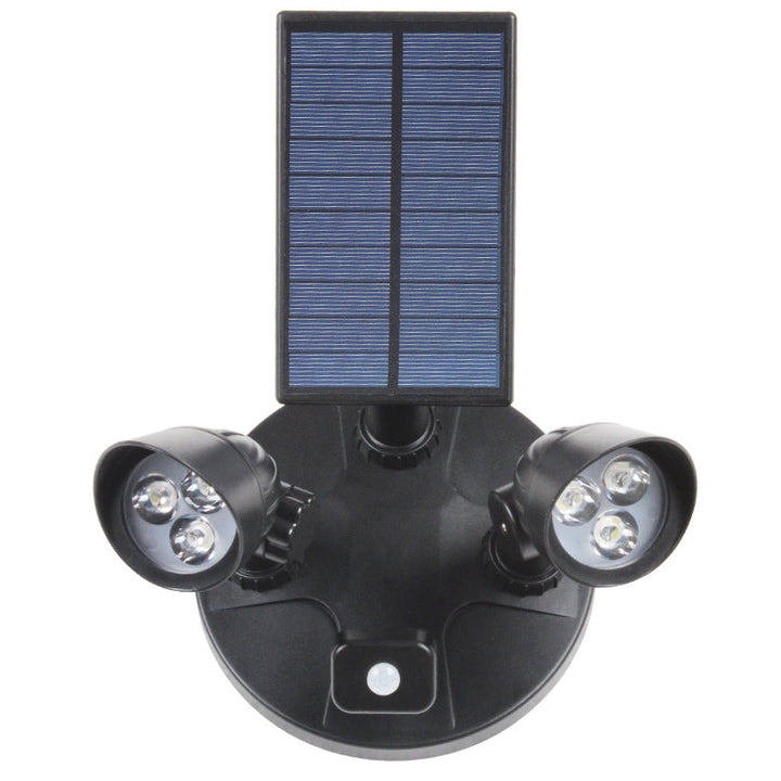 Modern Simplicity Solar Waterproof ABS PC Surveillance Camera Rotatable Motion Sensor LED Wall Sconce Lamp For Outdoor Patio | Bowlift