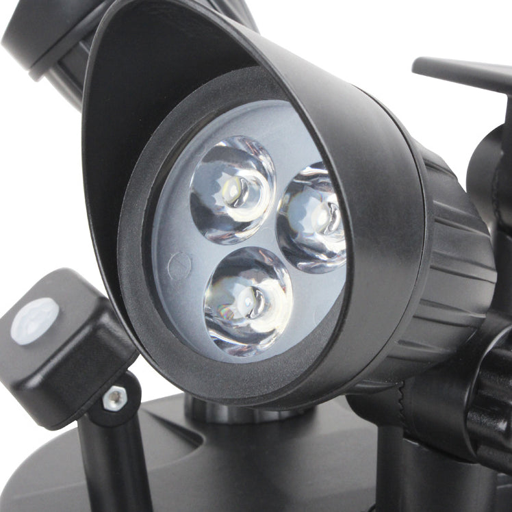 Modern Simplicity Solar Waterproof ABS PC Surveillance Camera Rotatable Motion Sensor LED Wall Sconce Lamp For Outdoor Patio | Bowlift